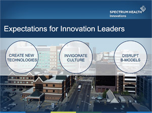 Spectrum Health Innovations PowerPoint Design